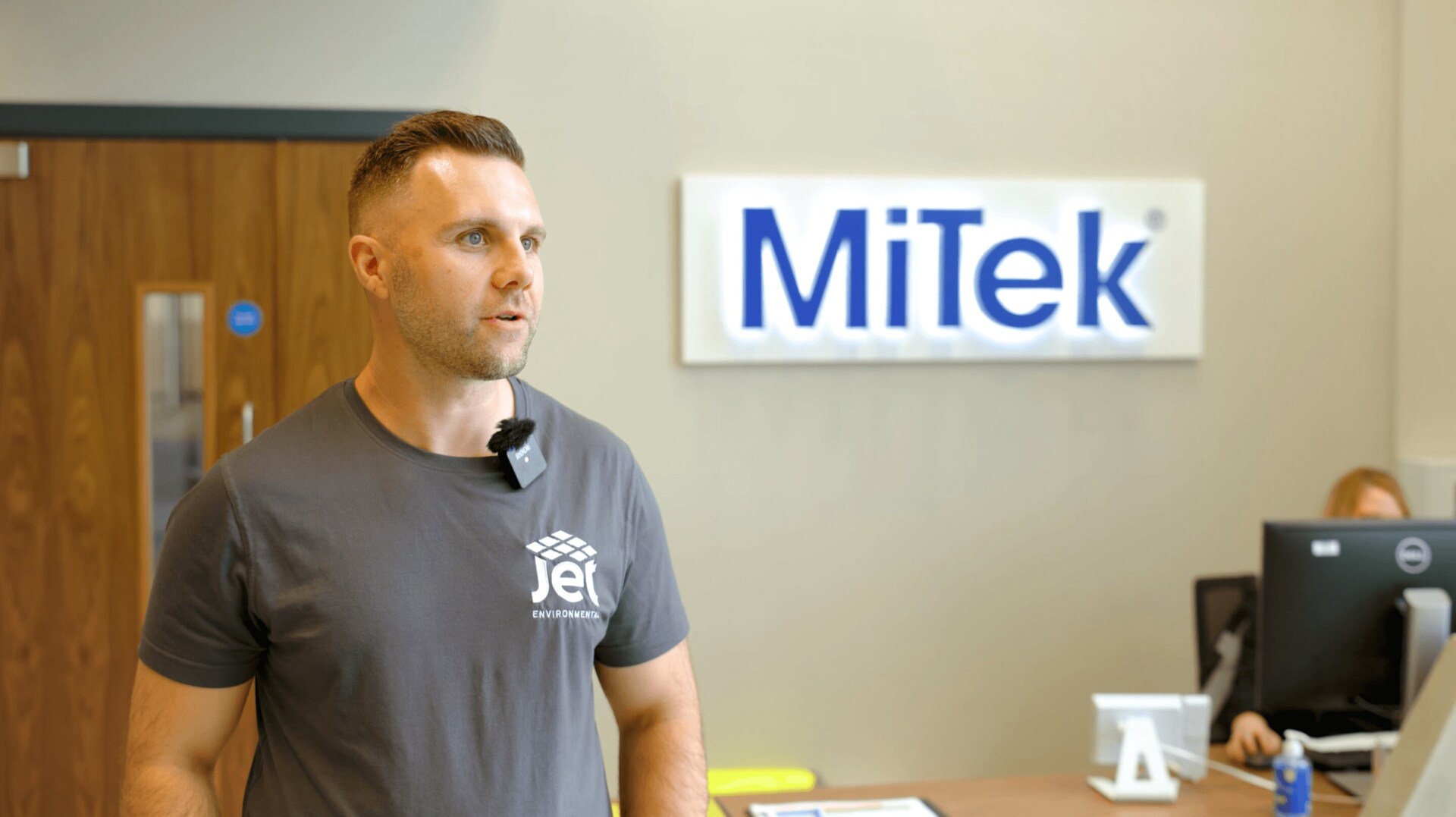 Manufacturing video production capturing a detailed industrial process